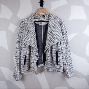 White House Black Market Tweed Cardigan | L